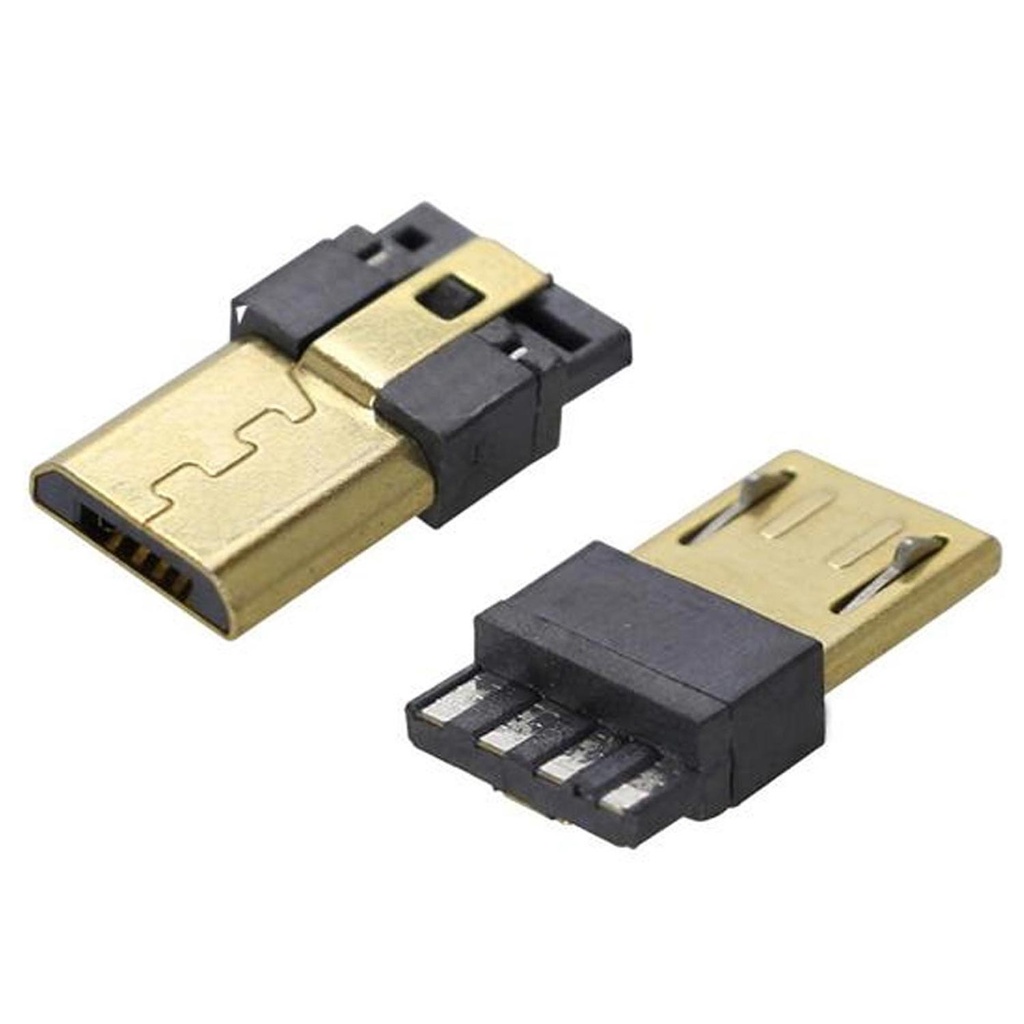 Micro Erkek Fiş Konnektör Şase Karkas 4Pin Gold Poke PK-5373