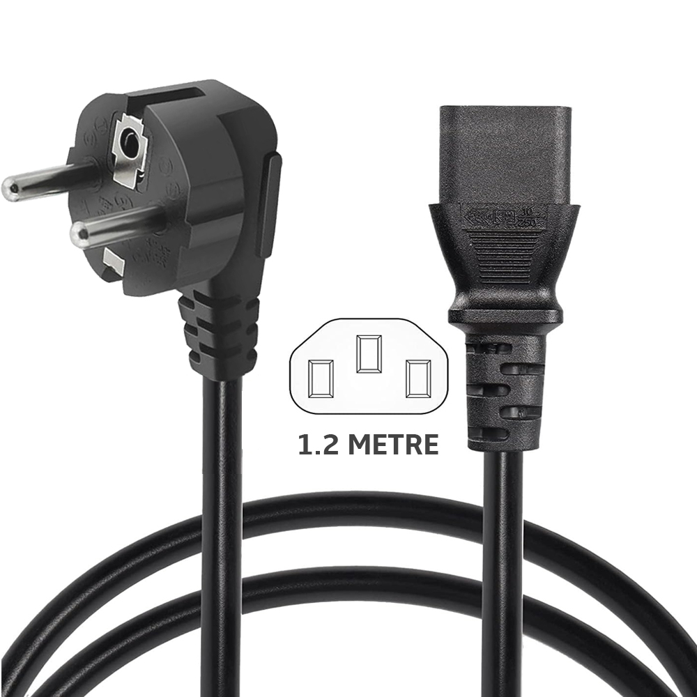 Power Kablo C13 3x0.75mm 1.2 Mt Poke PK-6555