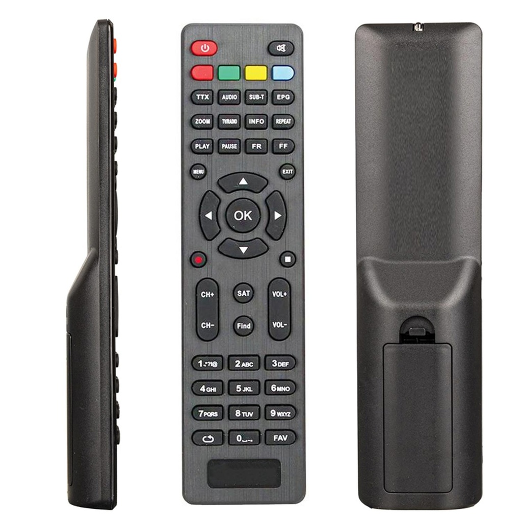 Rose Dr-7350 Hd-Moonstar 9500 Hd-Microstar Msr-30 Uydu Slim Kumanda Rose Wuk-393