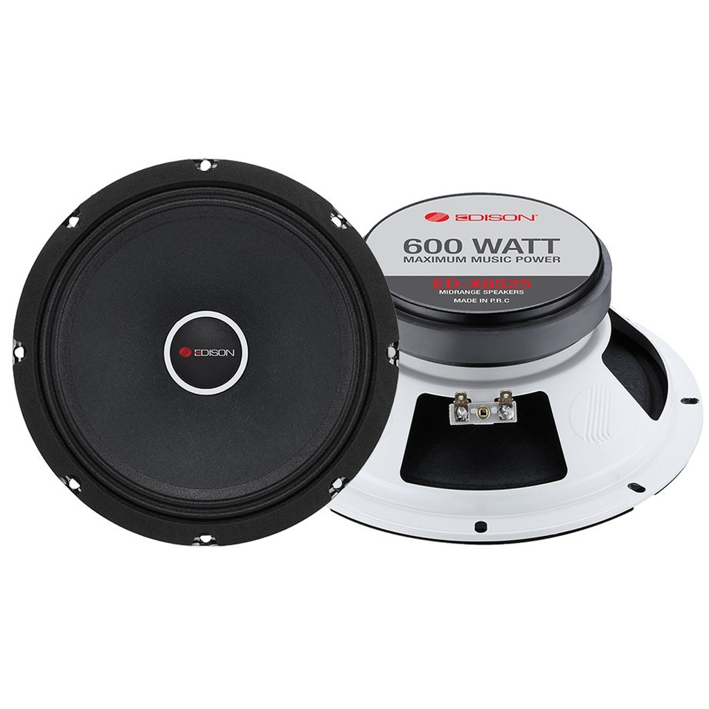 Oto Midrange 20cm 600W 2 Adet Edison ED-X8525  