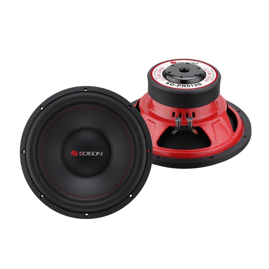 Oto Bass 30cm Subwoofer 1500w 500rms Edison ED-PRO12S 