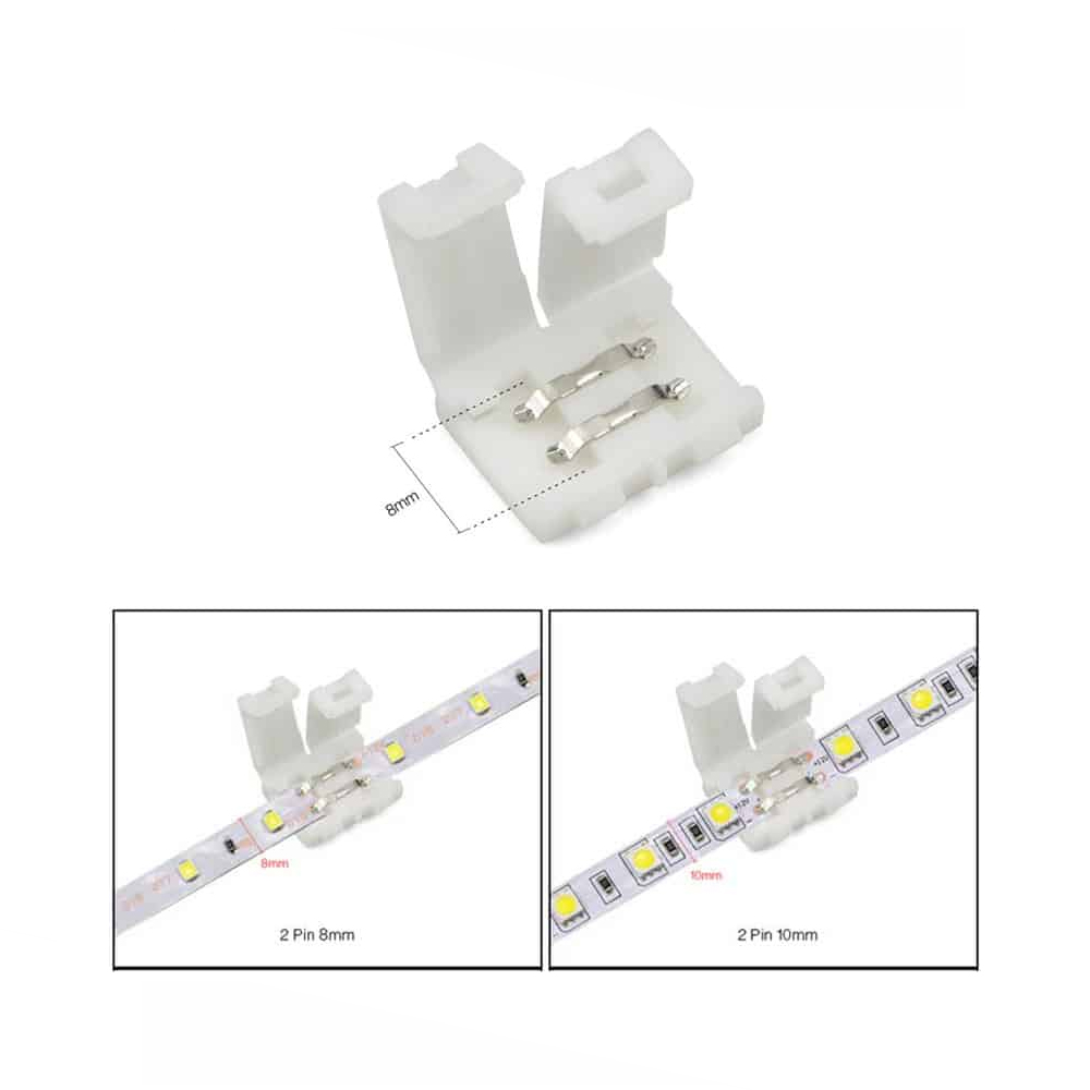 Şerit LED Ara Bağlantı Aparatı İki Taraflı PK-5749 