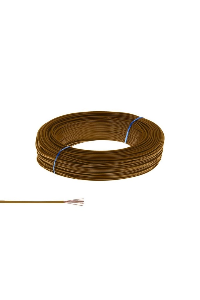 Zil Teli Montaj Kablosu Kahverengi 200mt Poke Pk-1264