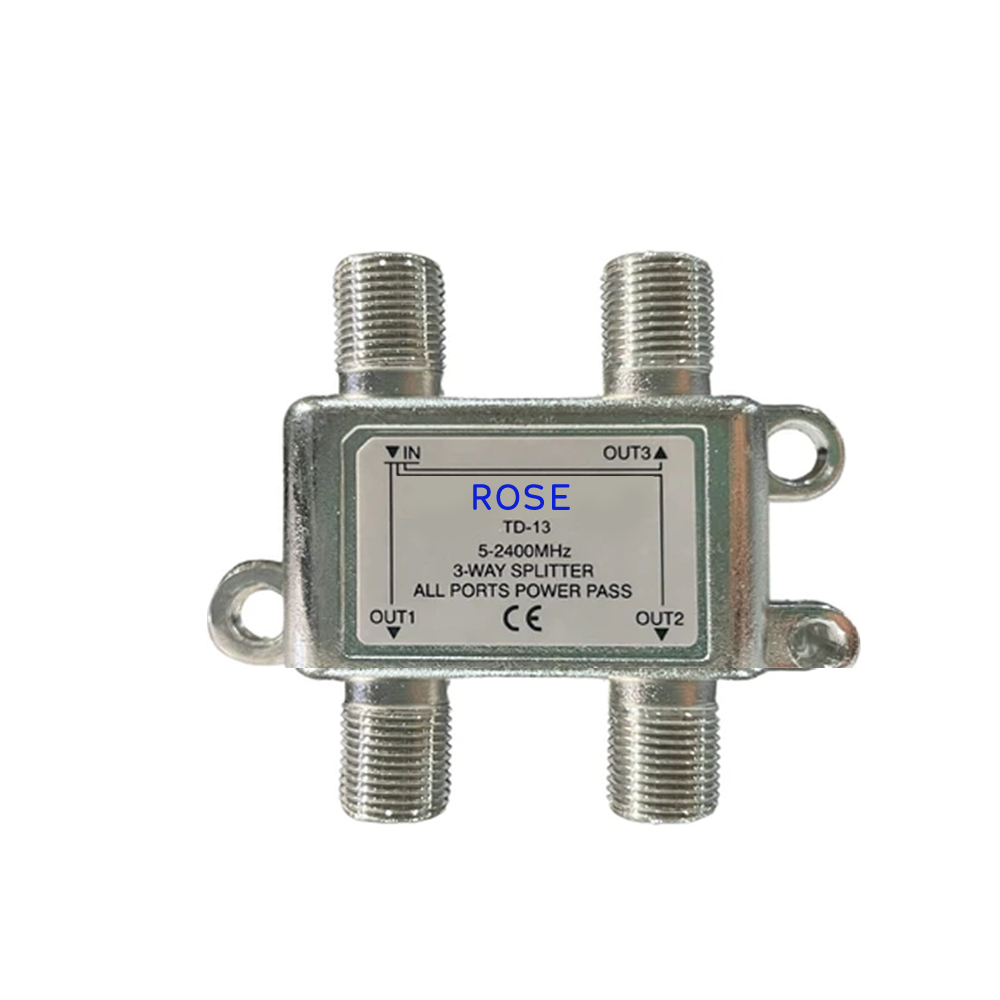 Splitter 1/3 Powerpass 5-2500mhz Rose DZ-13M  