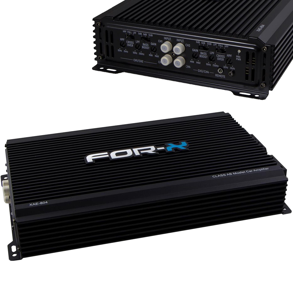 Oto Anfi 4000w 4 Kanal For-x XAE-804