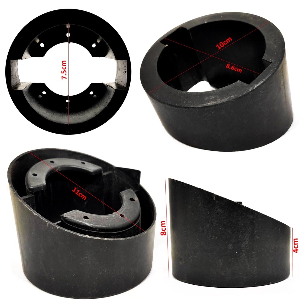 Tweeter Dome Kabi̇n Yuvasi 10cm Plasti̇k 2 Adet Poke PK-5510