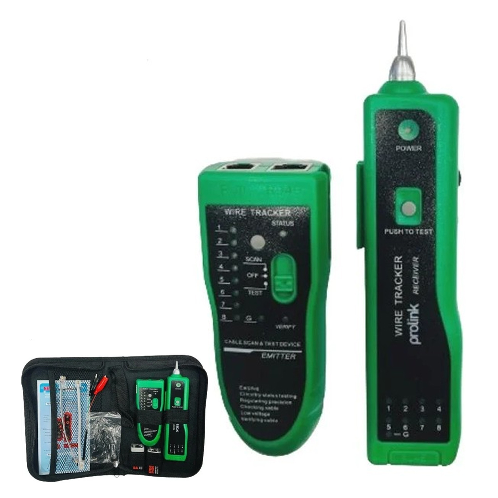 Kablo Test Cihazı Lan Kablo ve Telefon Hat Takibi Bili Bili Prolink PH-020 