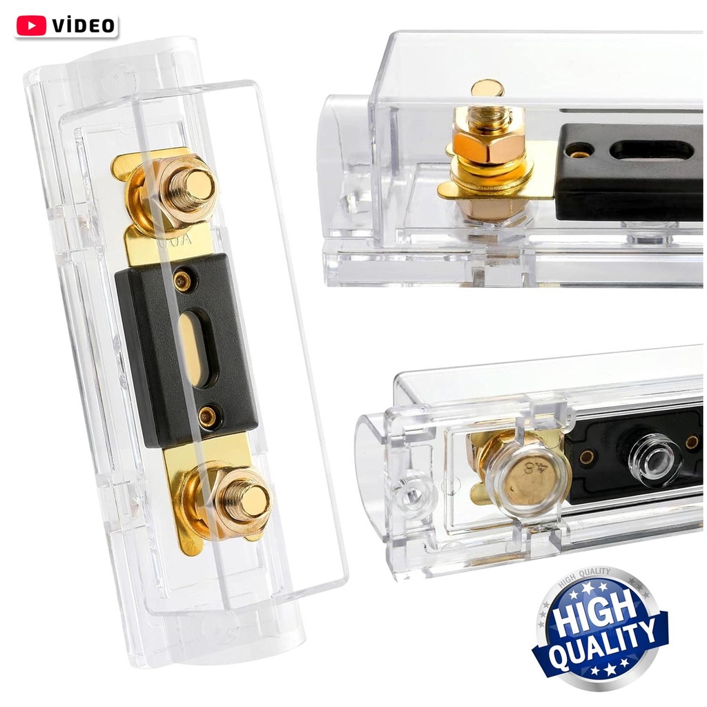 Oto Anfi̇ Sigorta 200A 1.Kalite Vidalı Poke PK-6784