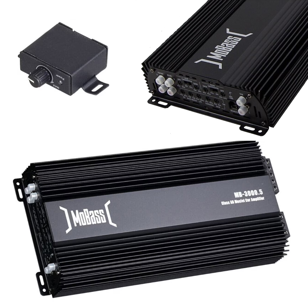 Oto Anfi 5 Kanal RMS 350w Bass Kontrol Mobass MB-3000.5 