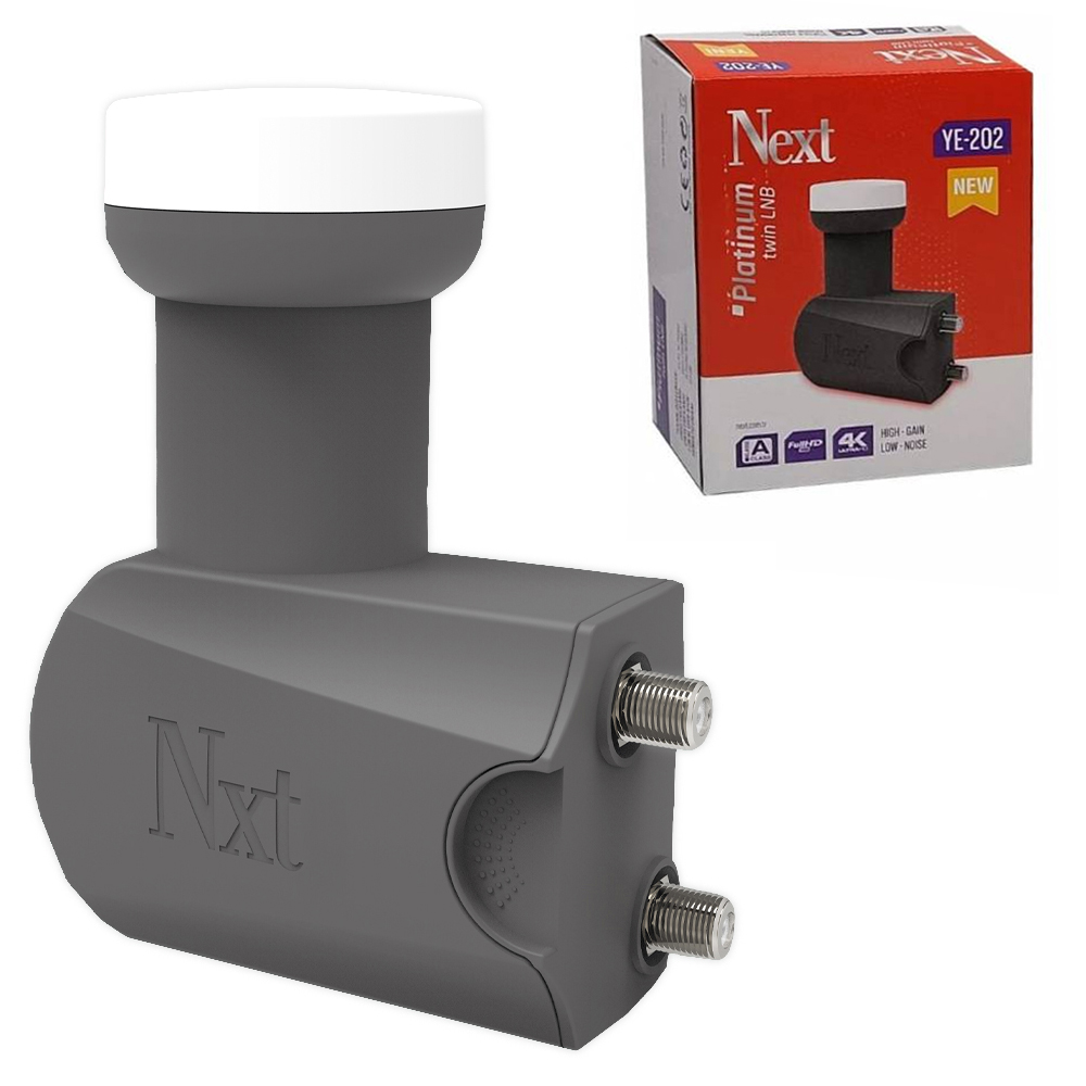 İkili Lnb Twin Platinium 0.1Db 3D 4K Next YE-202  