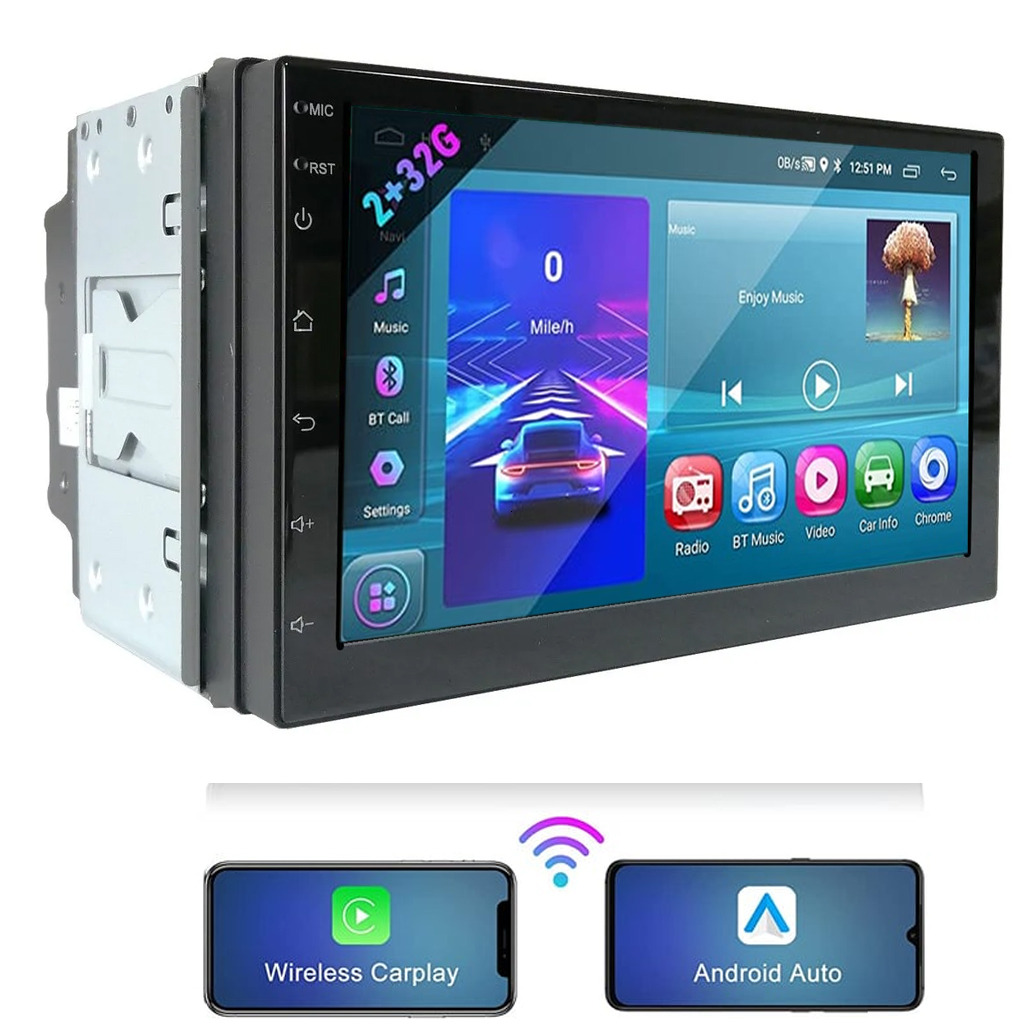 7'' Double Android 2-32gb Carplay Kameralı Edison ED-7002A