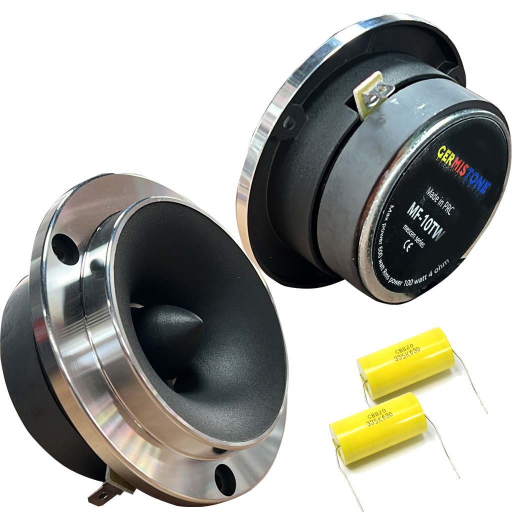 Spl Tweeter 600w 10cm Germistone MF-10TW