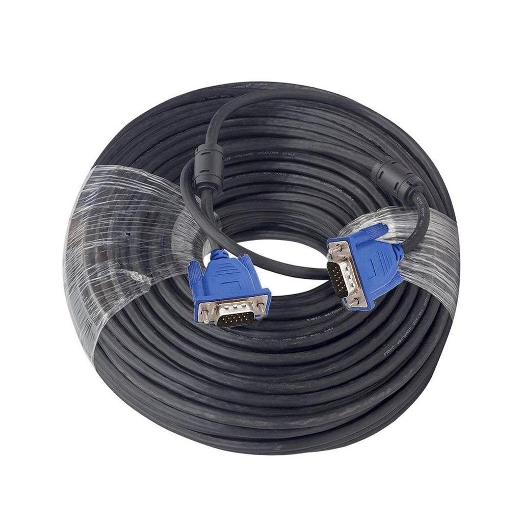 Vga Kablo 15pi̇n E/E D8.0 Fi̇ltreli̇ 40mt Hadron HDX-7807