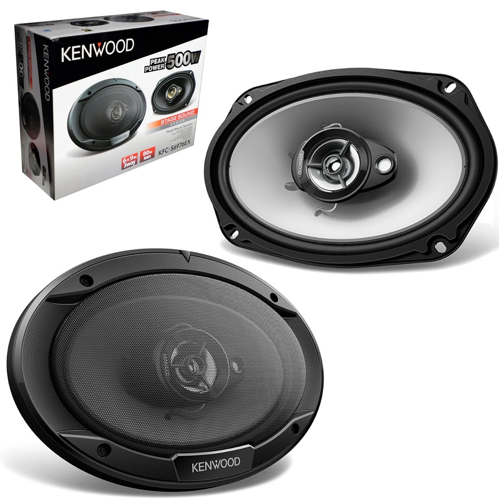 Oto Hoparlör Oval 6x9 500w 2 Adet Kenwood KFC-S6976EX 