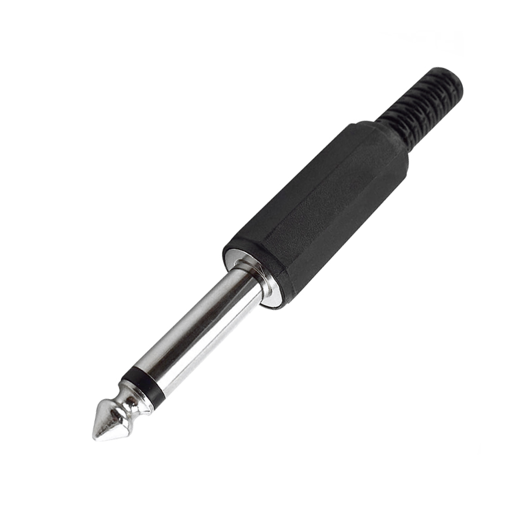 6.3mm Mono Gitar Jack Plastik PK-5839