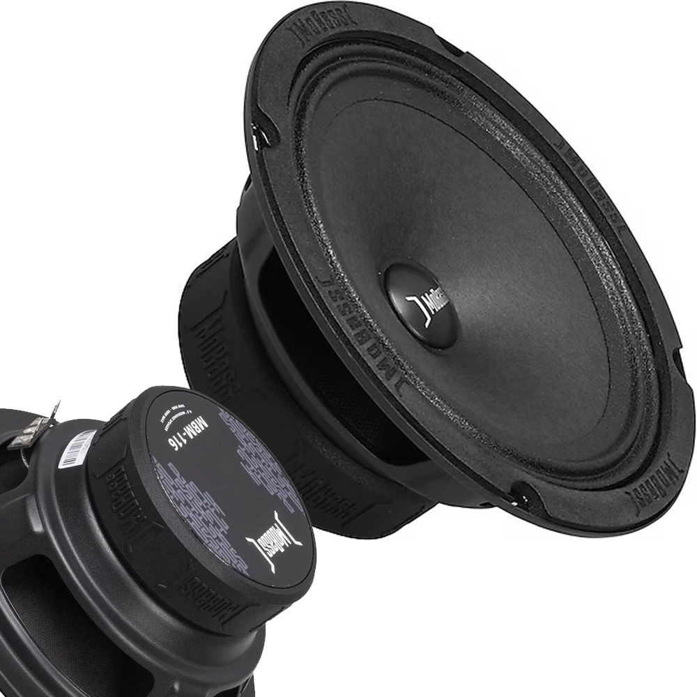 Oto Midrange 16cm 100w RMS 50w 2 Adet Mobass MBM-116   