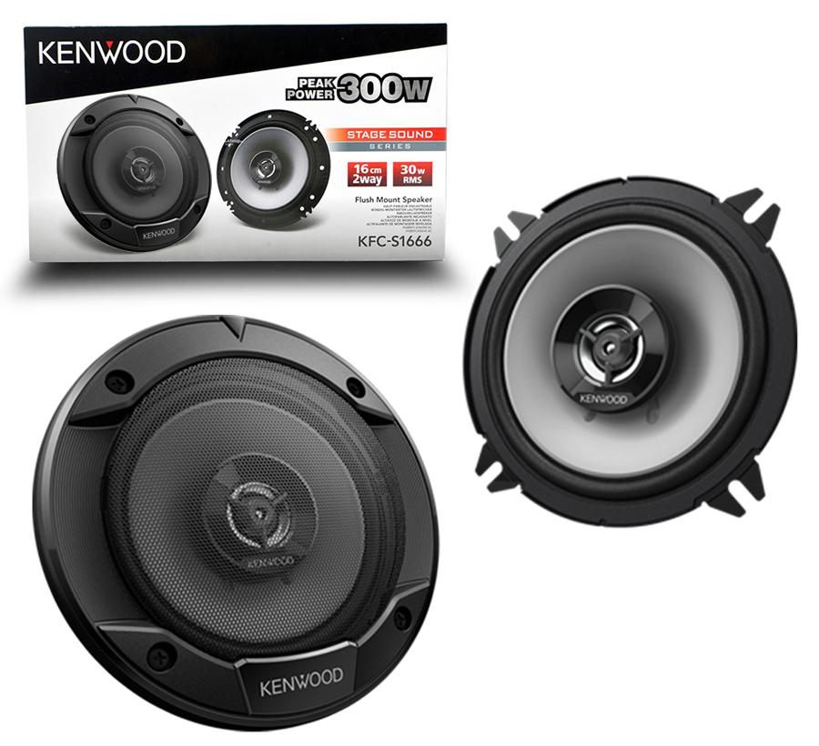 Oto Hoparlör 16cm 300w 2 Adet Kenwood KFC-S1666
