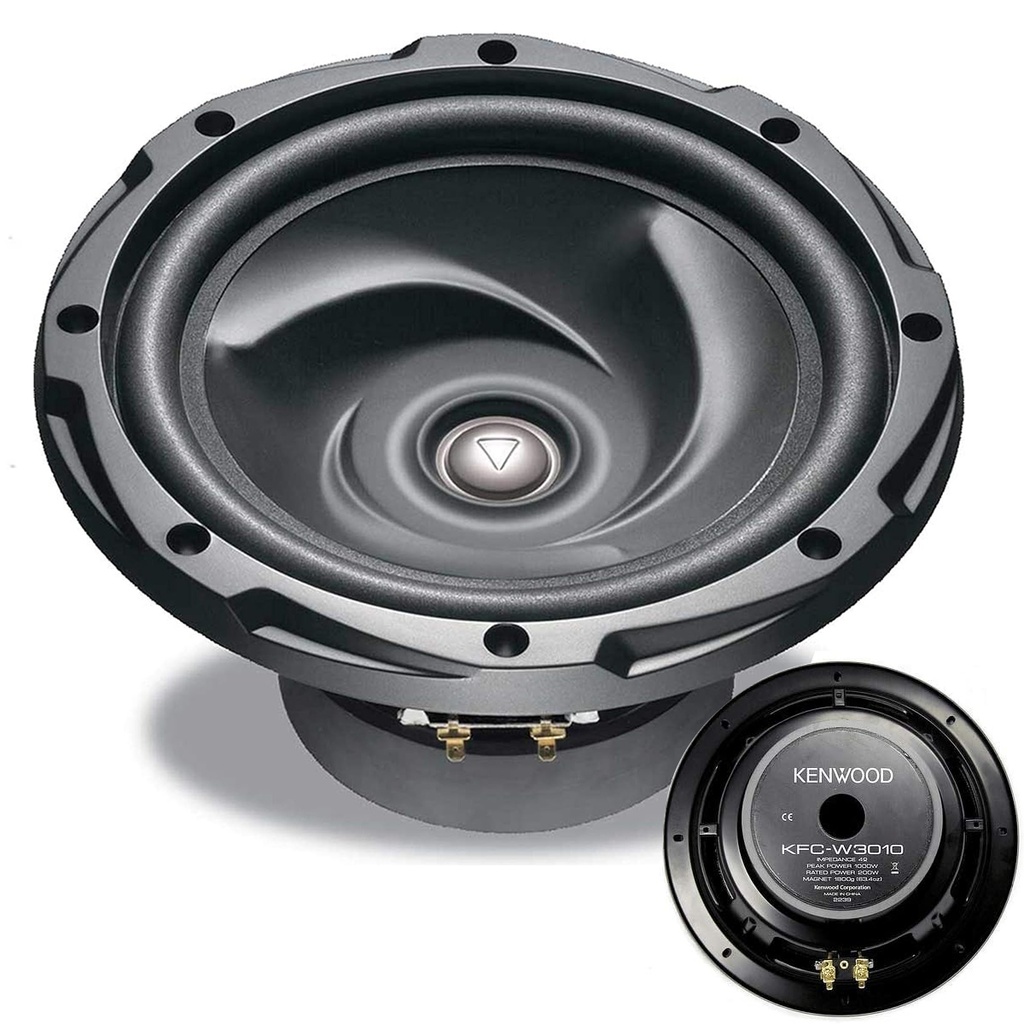 Oto Bass 30cm Subwoofer 1000w 200rms Kenwood KFC-W3010