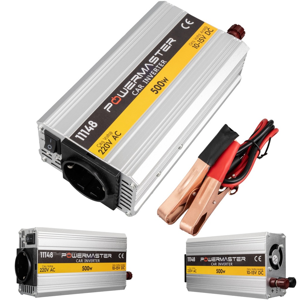 İnverter 500w 12v 220v  Modified Sinus PM-11148  R10