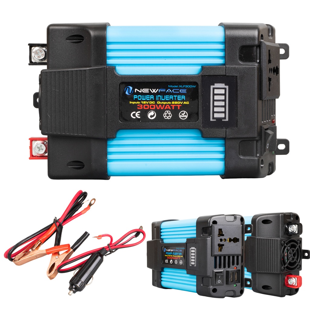 İnverter 300w 12v 220v Modified Sinus Newface XLF-300W   
