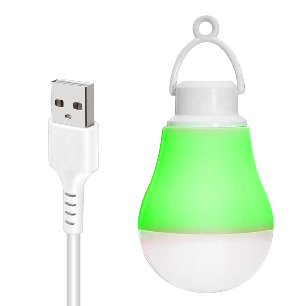 Solar Led Ampul 5v 5w 1mt Usb Kablolu Pm-12765