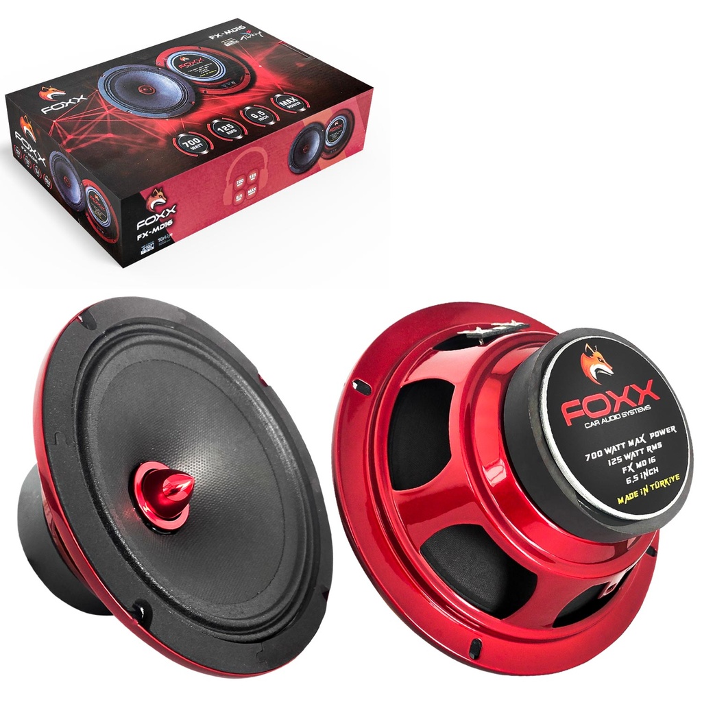 Oto Midrange 16cm 700w 2 Adet Foxx FX-MD16  