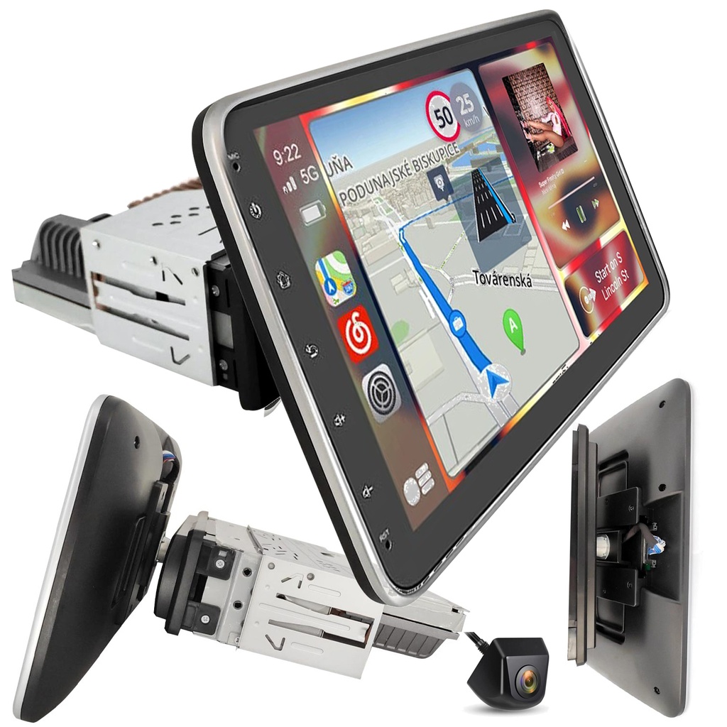 Tek Din 10.1 '' Android 2-32 4x60w Döner Başlık Teyp  Twogo GO-İ3