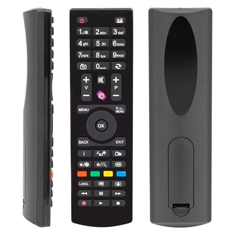 LCD LED TV Kumanda Vestel Seg Regal Mini Mor Yuvarlak Göbek PK-7036