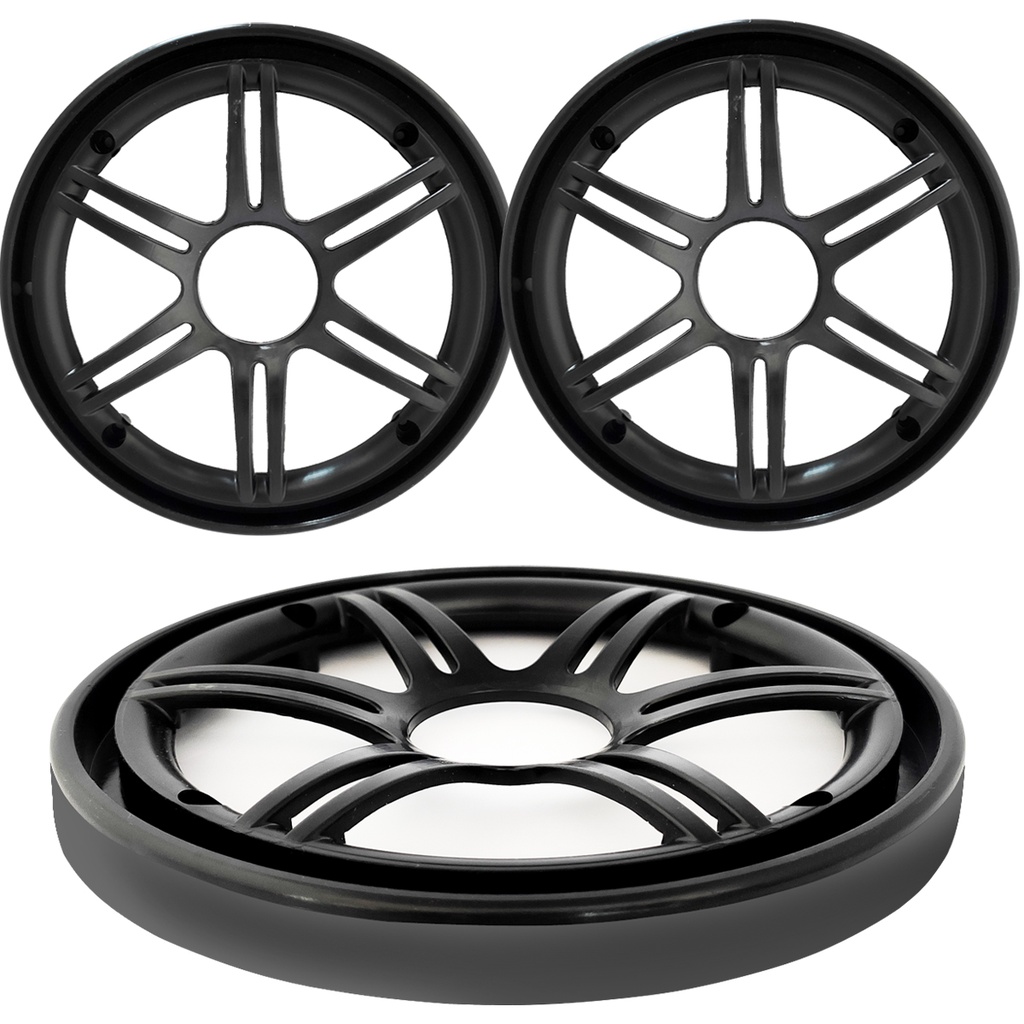 Hoparlör Kapak 10cm Led Takılabilir 2 Adet Poke PK-6078