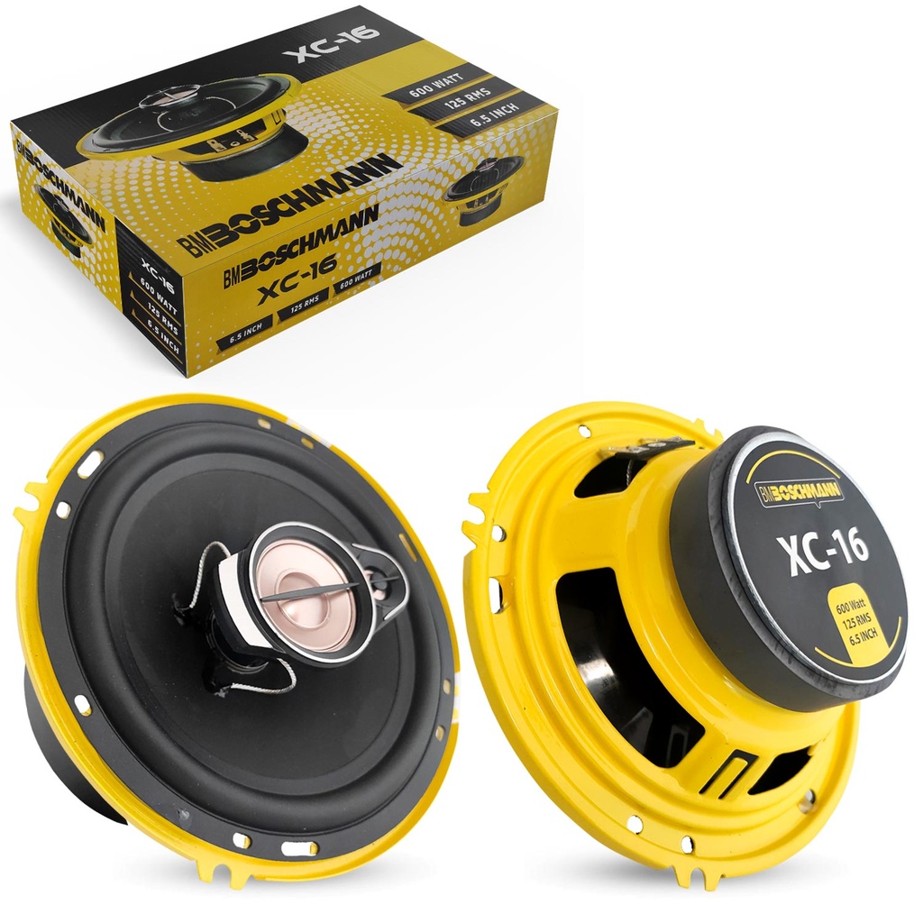Oto Hoparlör 16cm 600w 2 Adet Boschmann XC-16