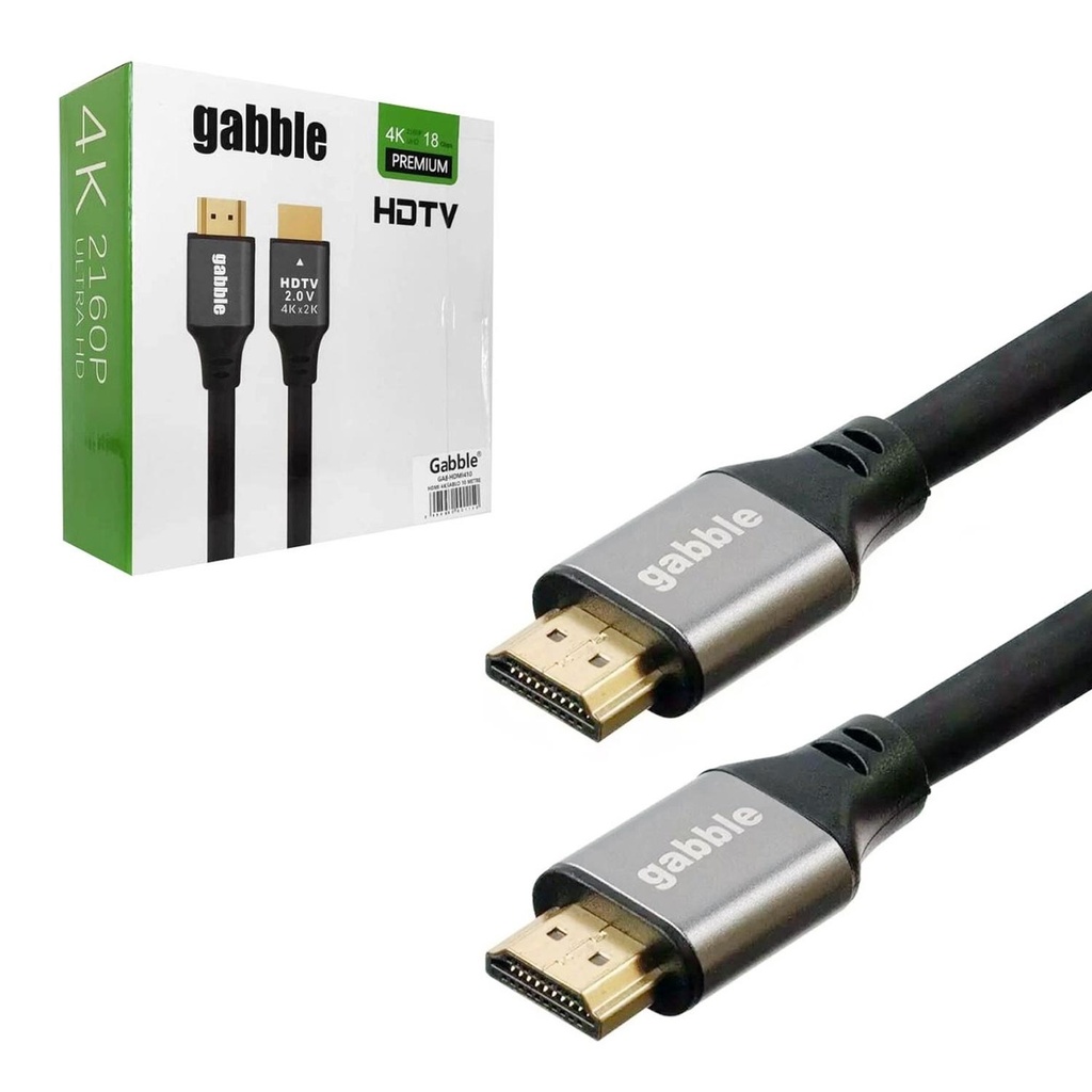 Hdmi Kablo 5mt HDTV 2.0 4K Gabble Gab-HDMI405 