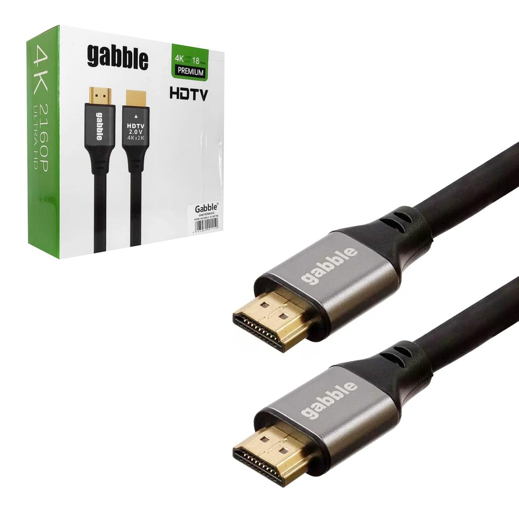 Hdmi Kablo 10mt HDTV 2.0 4K Gabble Gab-HDMI410 