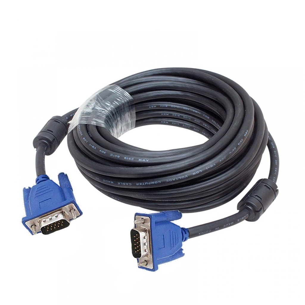 Vga Kablo 15pi̇n E/E 3+4 Fi̇ltreli̇ 15mt Gabble GAB-VGA415
