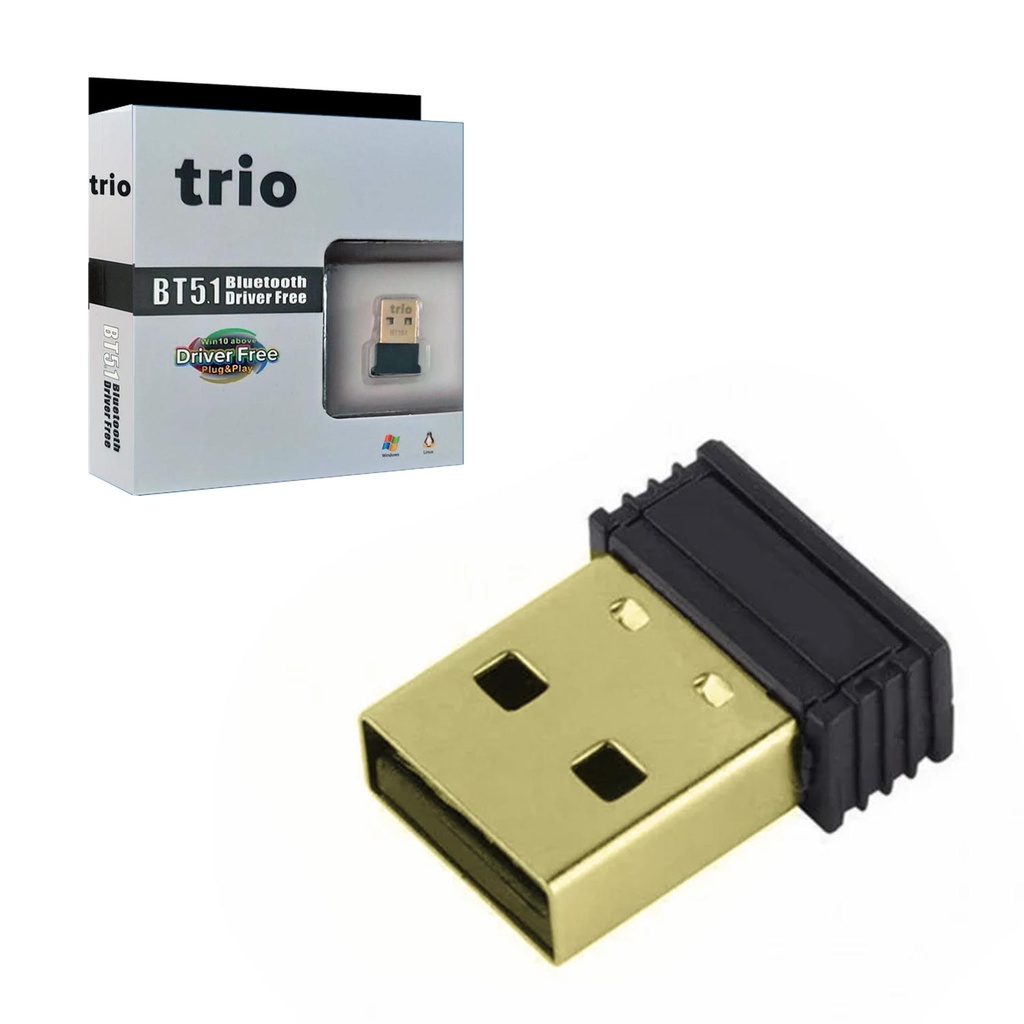 Usb Bluetooth Adaptör Dongle 5.1 Trio BT-5.1 R34
