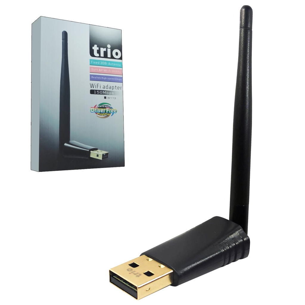 Uydu Wifi Adaptör 3 Dbi 7601 Trio W-113