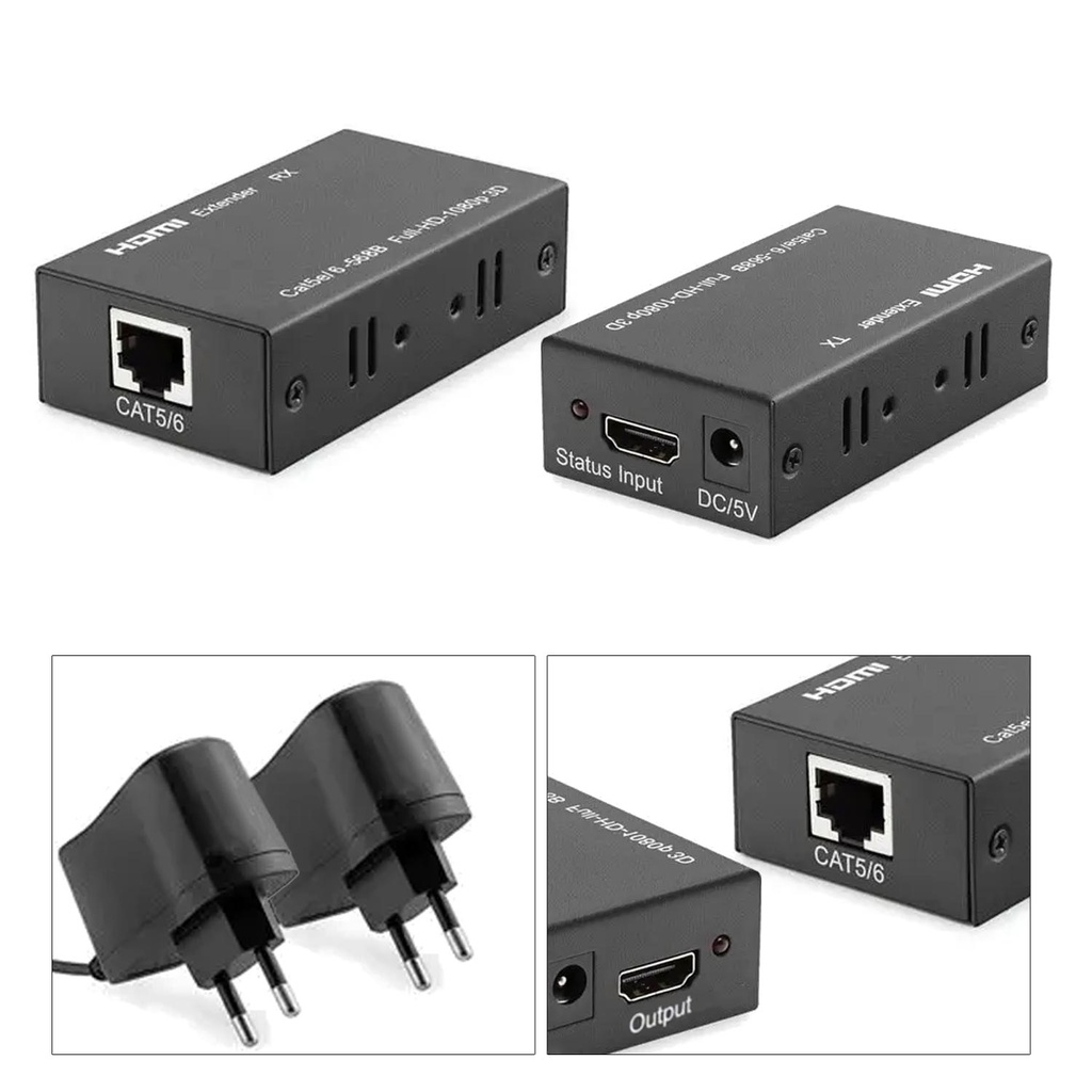 Hdmi Extender 60m Gabble Gab-HDEX60