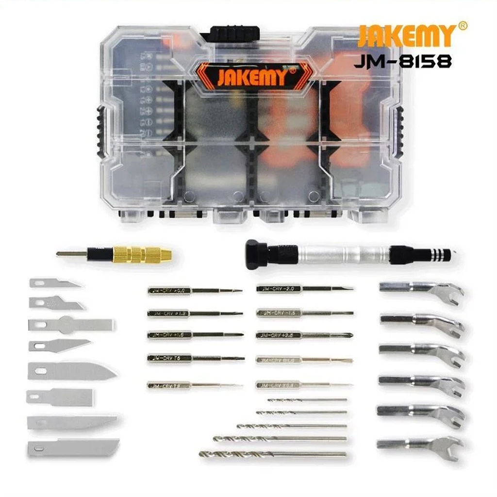 Çok Fonksiyonlu Diy Tool Seti Jakemy JM-8158 R34