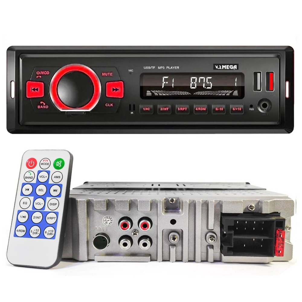 Oto Teyp 4x50w Şarjlı Bt 2Usb Mega VM-102 R41