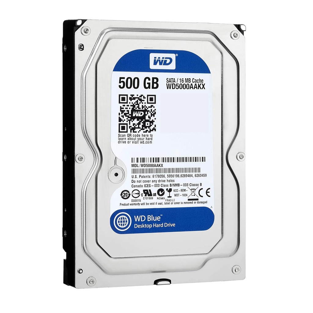 Harddisk 500GB SATA 128MB WD WD-5000AAKX