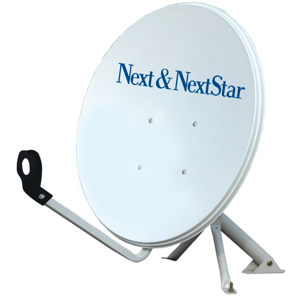 85cm Çanak Anten Pro 60mm 10 Adet Eğri Ayak Poke PK-4971