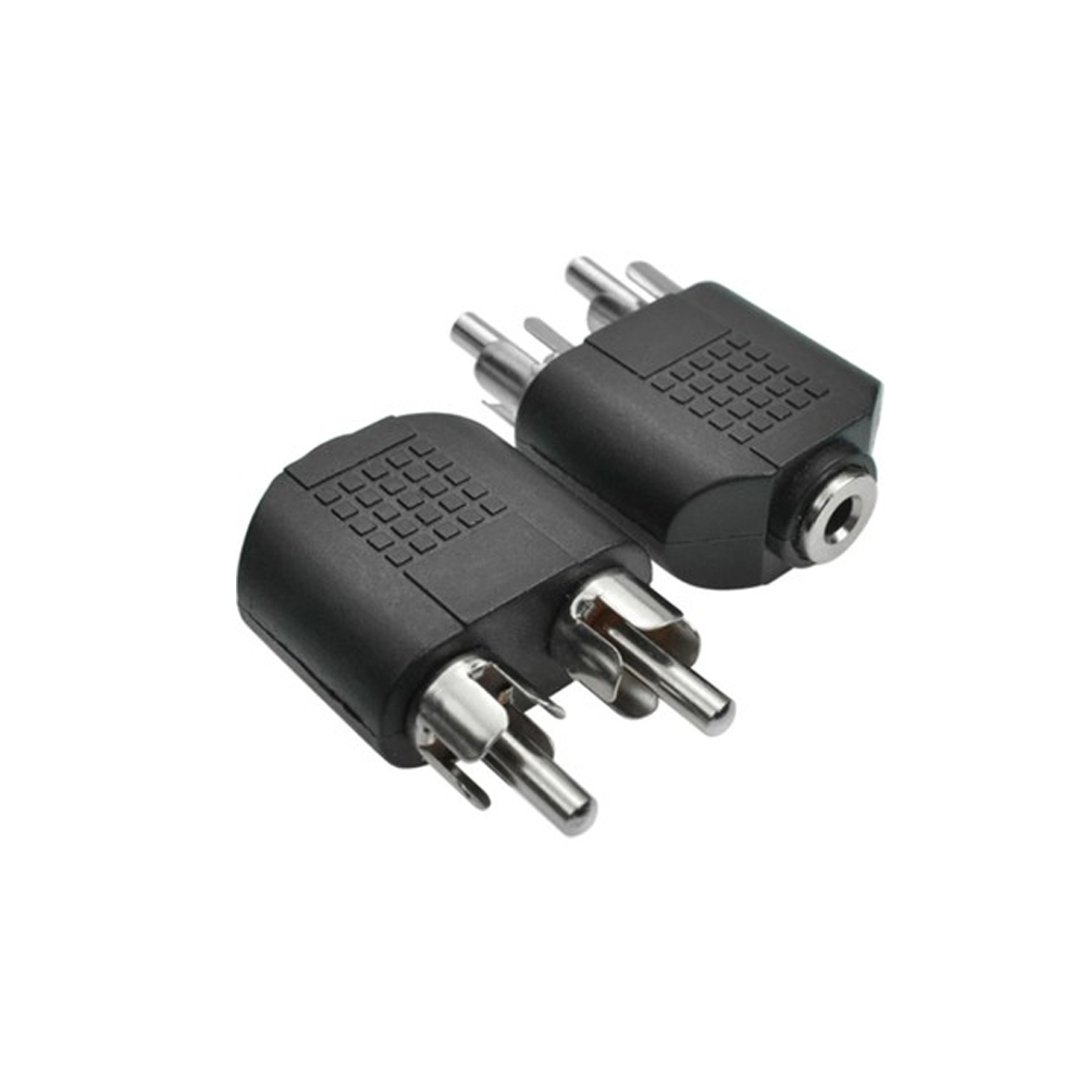 RCA Dişi to 2 RCA Erkek Çevirici Adaptör PK-6320  