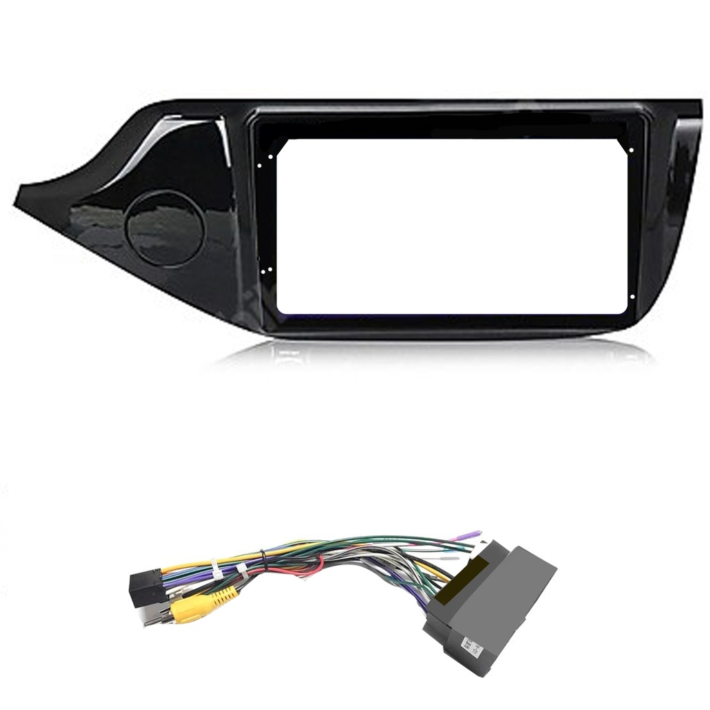 9'' Kia Ceed 2013-2017 Piano Black Oto Tablet Çerçeve NV-0048 T3