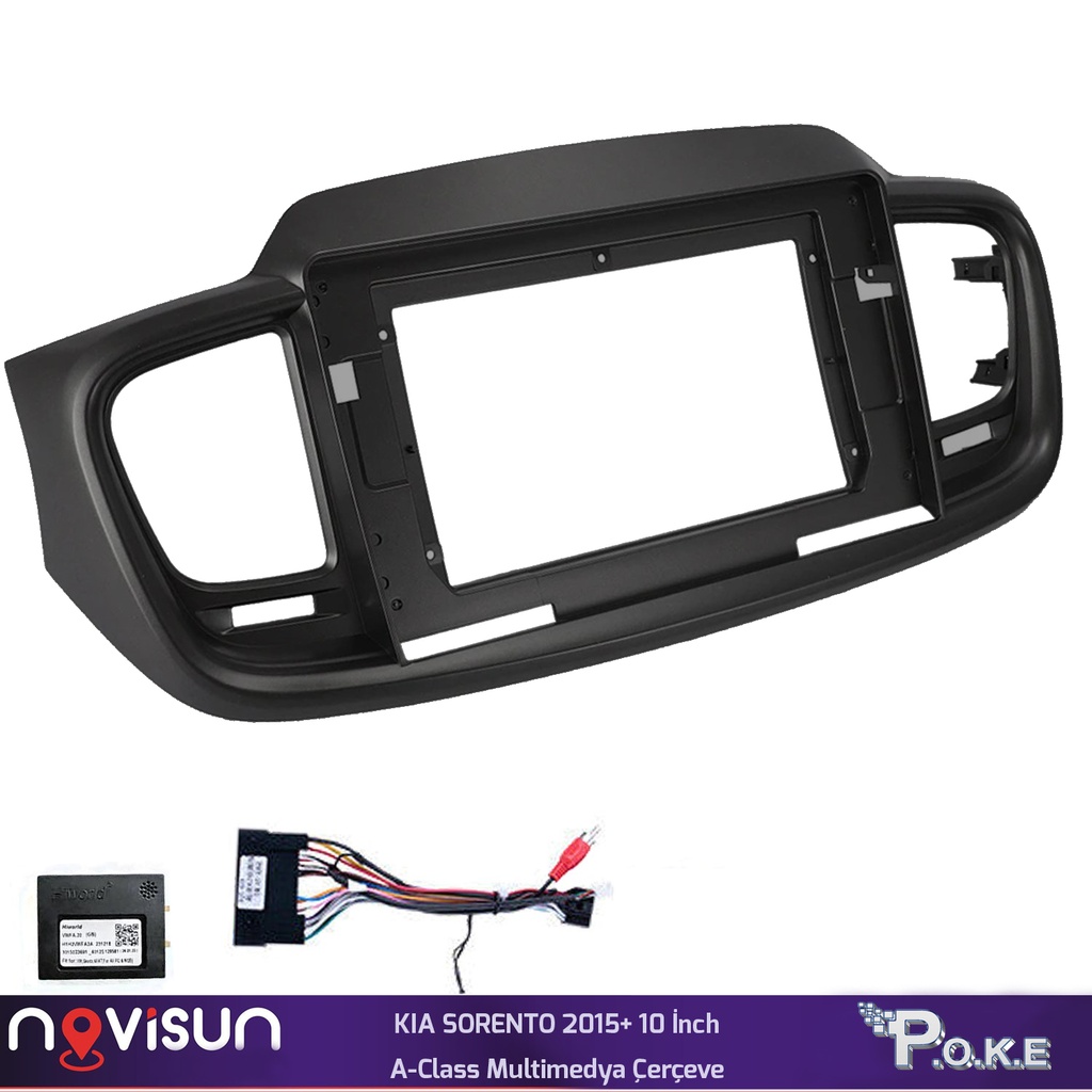 10'' Kia Sorento 2015+ Oto Tablet Çerçeve NV-0054