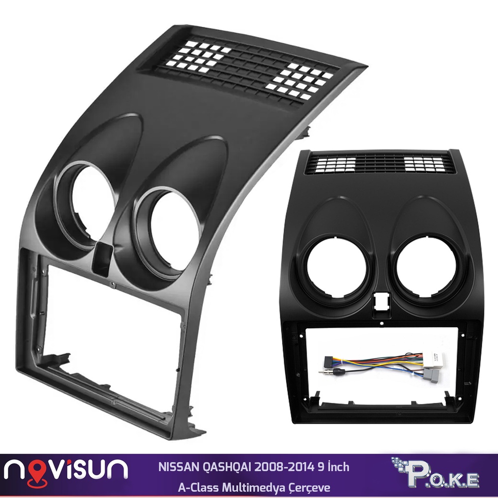 9'' Nissan Qashqai 2008-2014 Oto Tablet Çerçeve TAC-137