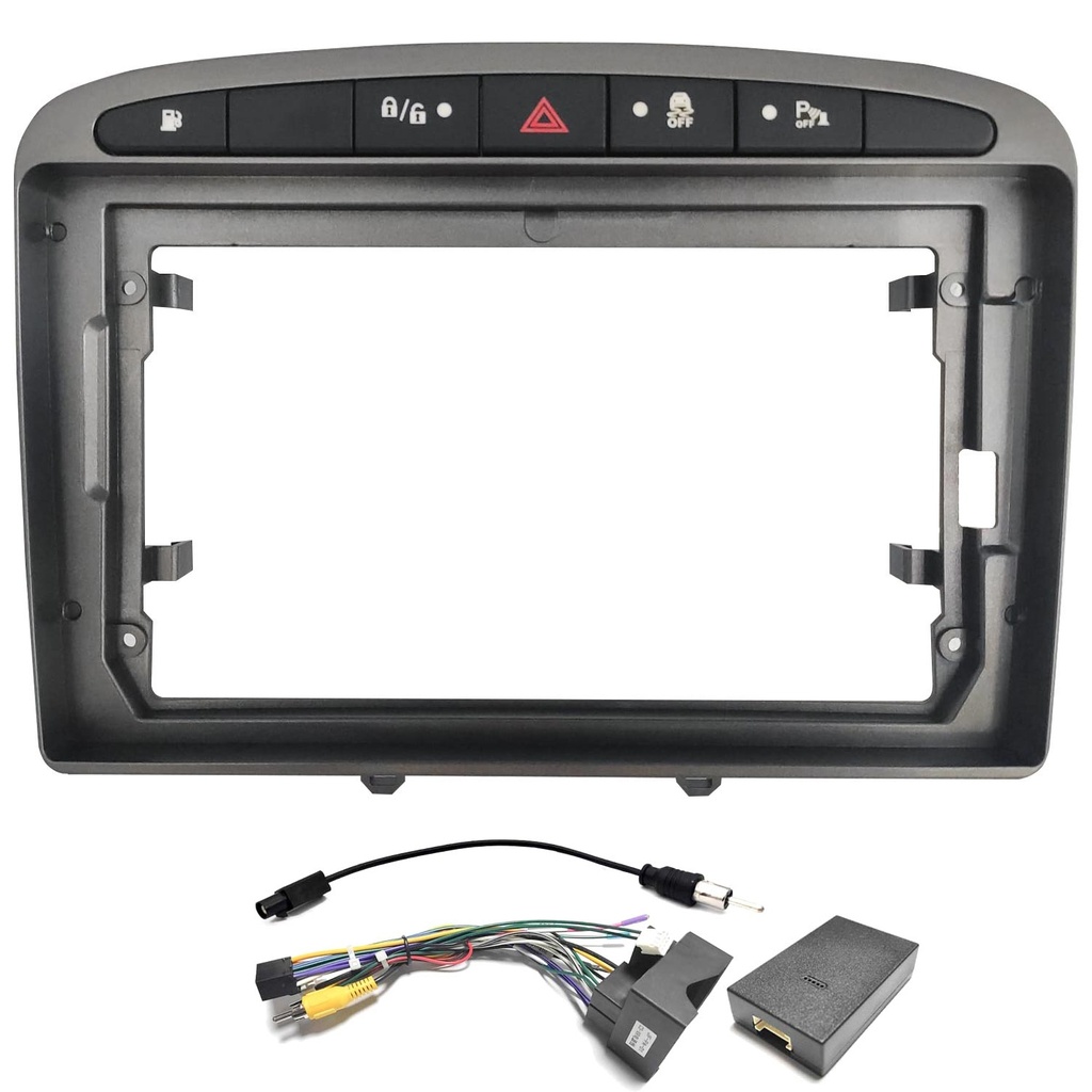 9'' Peugeot 308/RCZ 2007-2013 Oto Tablet Çerçeve NV-0074 T3
