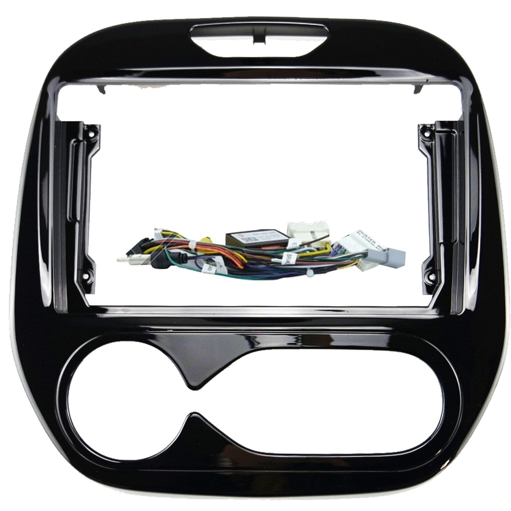 9'' Renault Captur M/C 2013+ Piano Black Oto Tablet Çerçeve NV-0084 