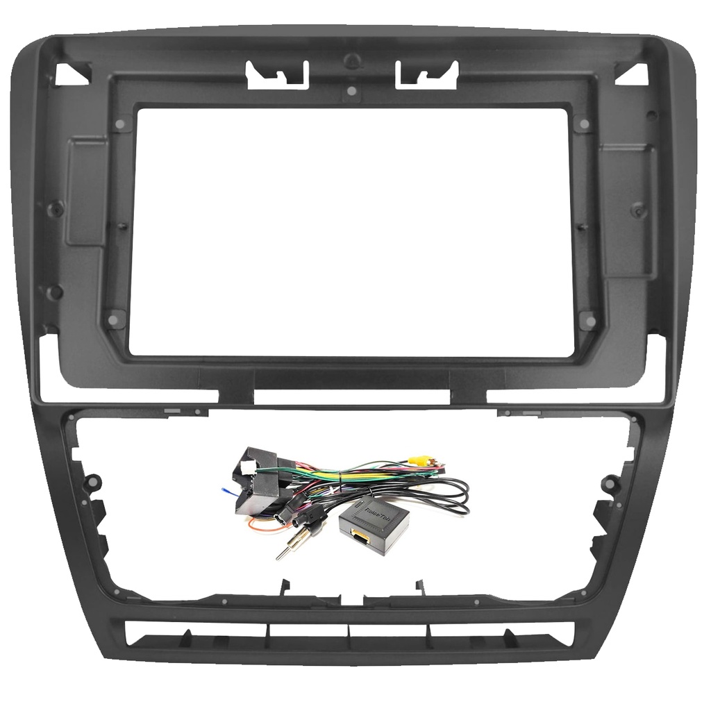 10.1'' Skoda Octavia 2007-2014 Oto Tablet Çerçeve Siyah TAC-177