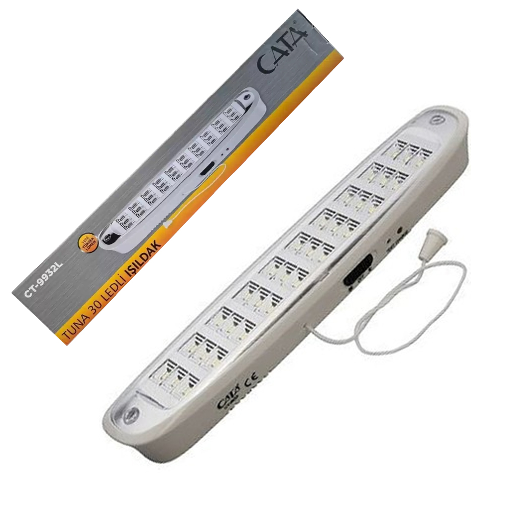 Şarjlı Işıldak 30 Led Cata CT-9932