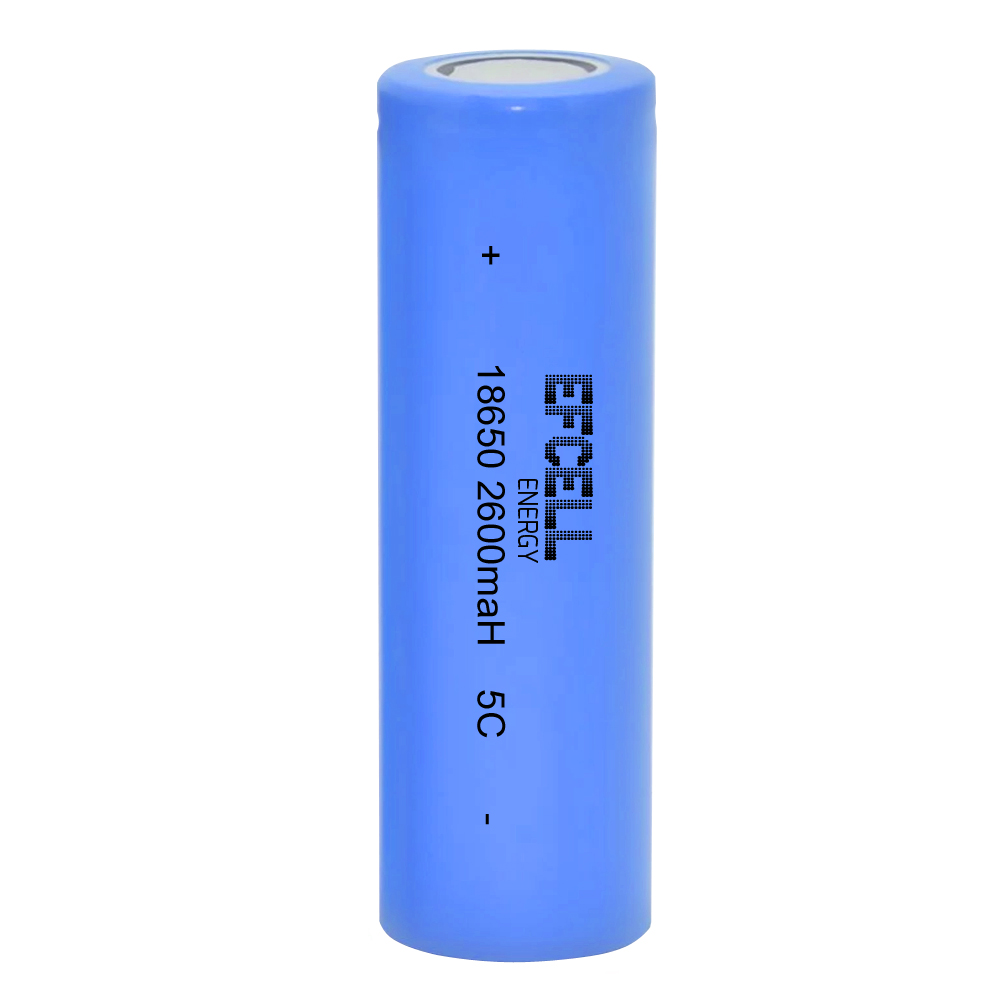 18650 Şarjlı Pil Başlıksız 3.7v 2600 5C Mah Li-İon Efcell 6543 
