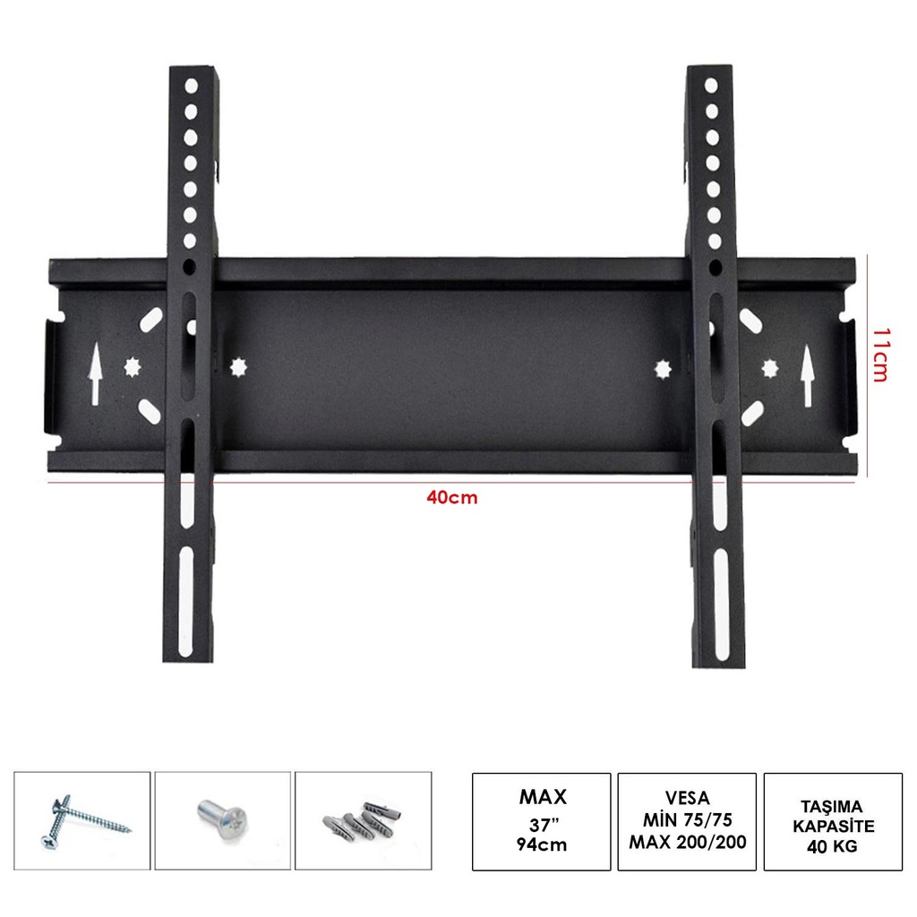37-42'' 94-106 cm Lcd Askı Aparat Sabit Ufix UF-4011S
